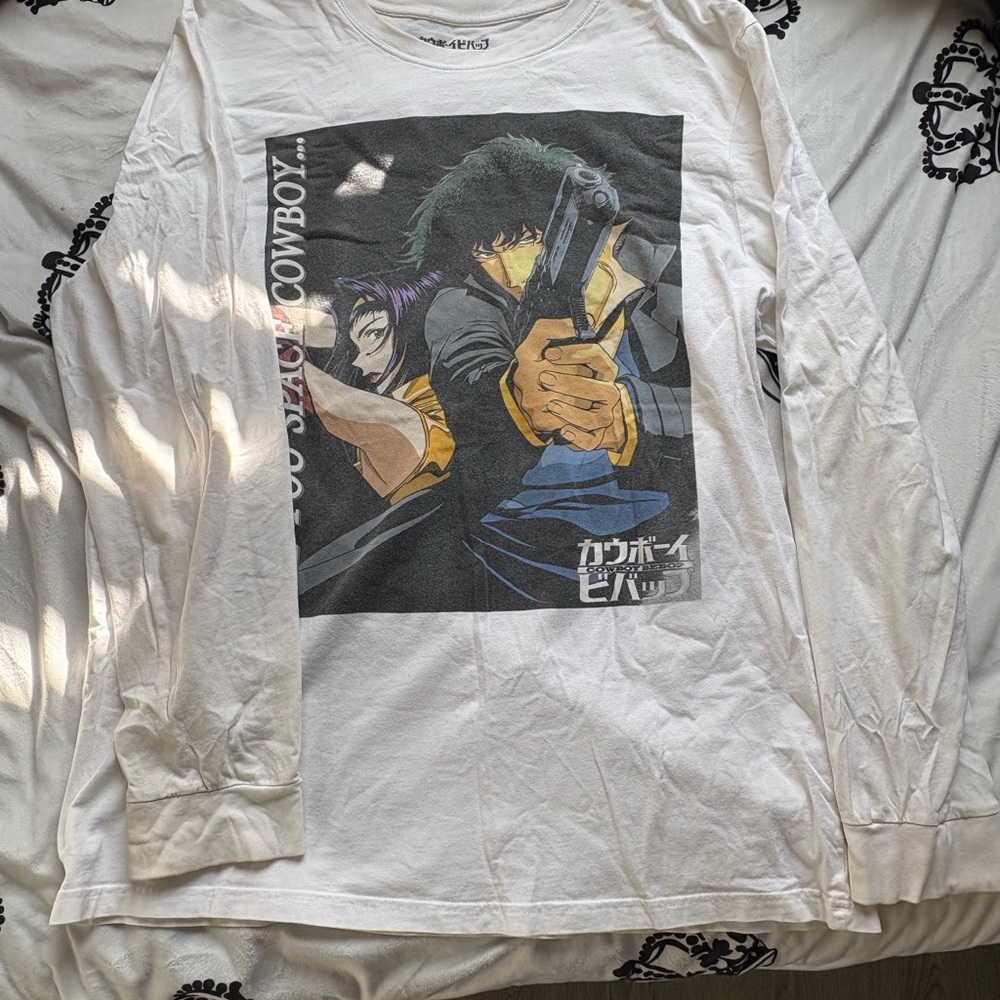 Cowboy Bebop Graphic Long Sleeve Shirt